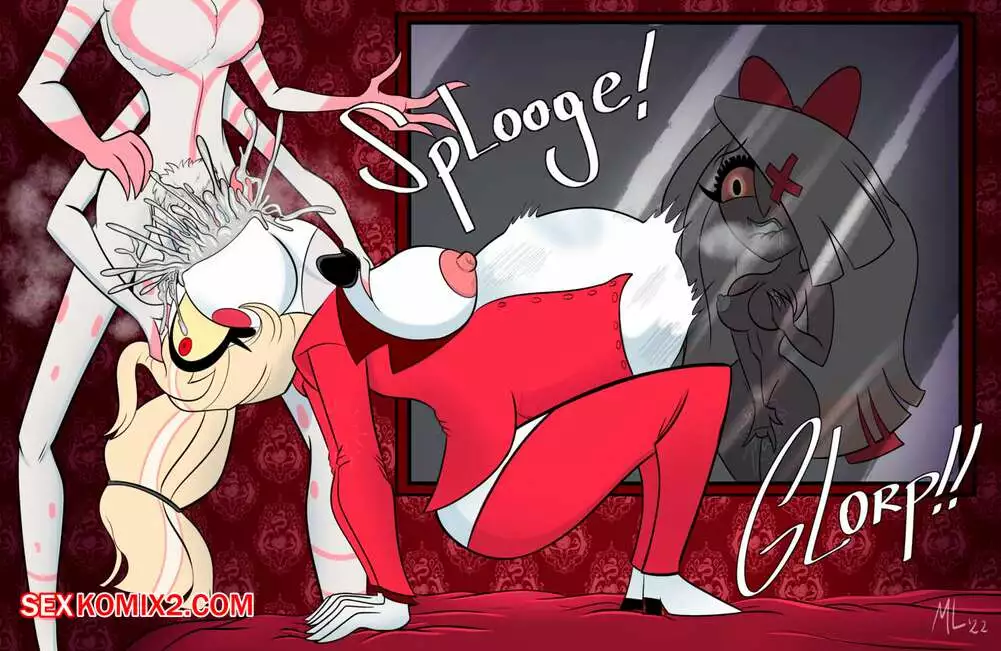 Отель Хазбин. Чарли и Энджел Даст. Charlie x Angel Dust. Ameizing Lewds | Страница 2