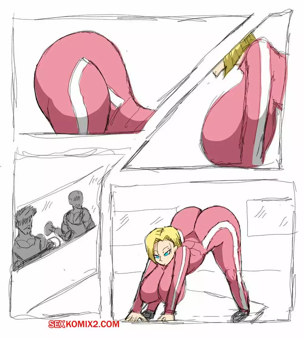 Dragon Ball. Андроид 18 любит черные члены. Android 18 Blacked Comics. ZDaddyEcchi. | Страница 34