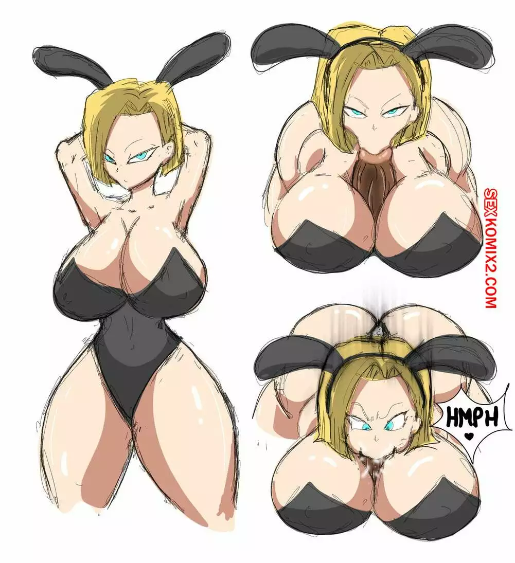 Dragon Ball. Андроид 18 любит черные члены. Android 18 Blacked Comics. ZDaddyEcchi. | Страница 4