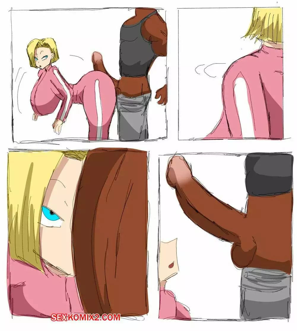 Dragon Ball. Андроид 18 любит черные члены. Android 18 Blacked Comics. ZDaddyEcchi. | Страница 50