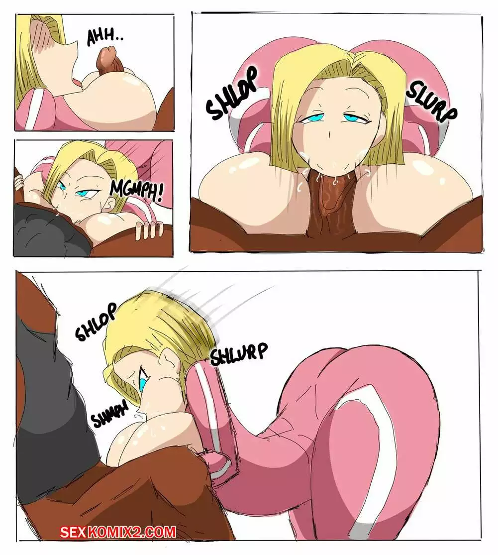 Dragon Ball. Андроид 18 любит черные члены. Android 18 Blacked Comics. ZDaddyEcchi. | Страница 58
