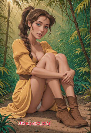 Jane in the Jungle. Shadow Renders