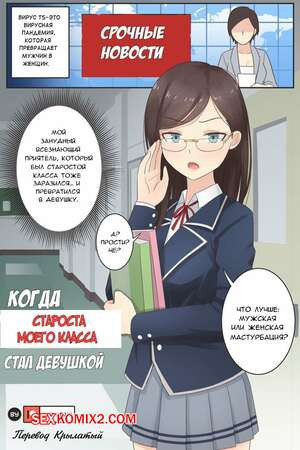 Когда староста моего класса стал девушкой. When My Class Rep Became a Girl. Rudy Saki